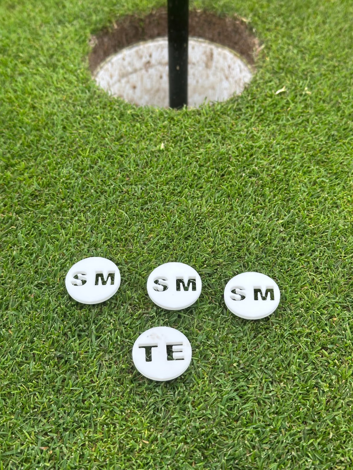 Marker für das Grün