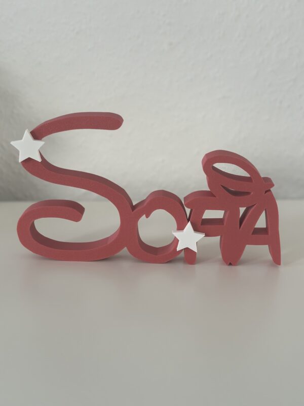 Disney-Namensschild-Sofia-2-Sterne Disney-Namensschild-Sofia-2-Sterne